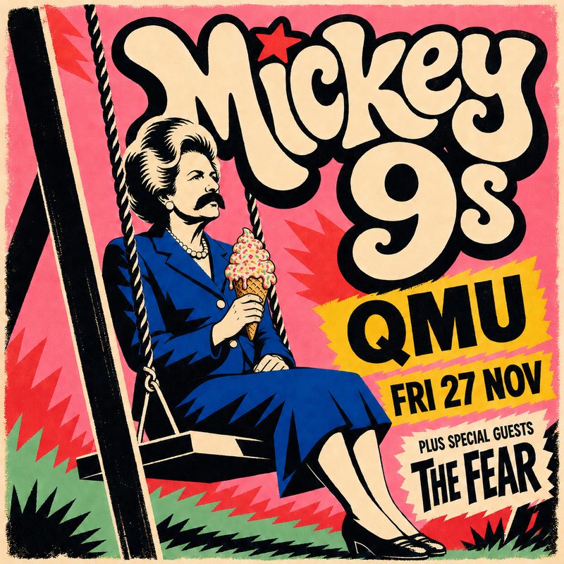 Poster: Queen Margaret Union (QMU), Fri 27 Nov 2026